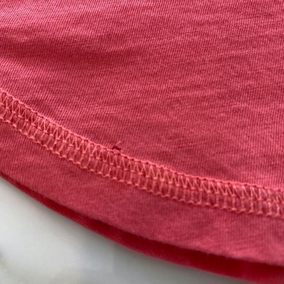 STEPHANIE B CORAL PIMA COTTON 3/4 SLEEVE T XS - Picture 13 of 14